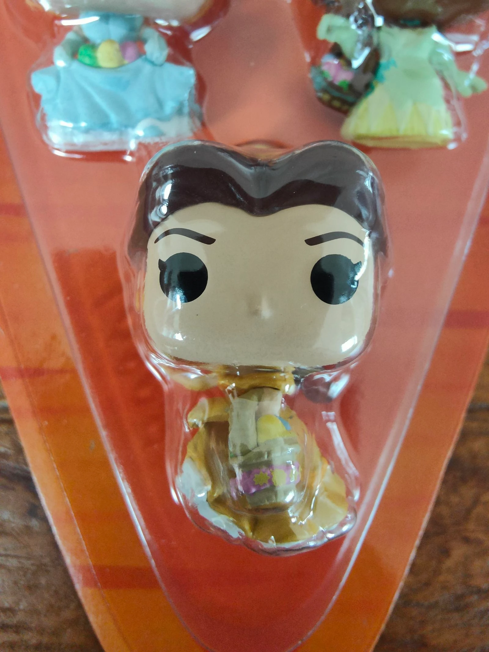 Lote 3 Mini Figuras Funko Pocket Pop Disney - Cenicienta Tiana Belle Primavera – photo 5